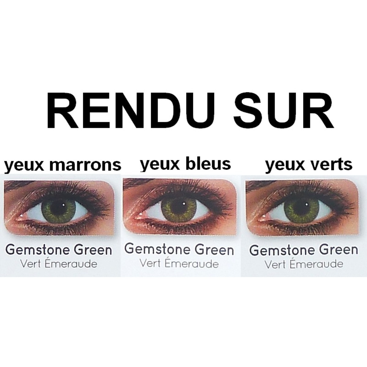 Air Optix Colors Vert meraude (Gemstone Green)