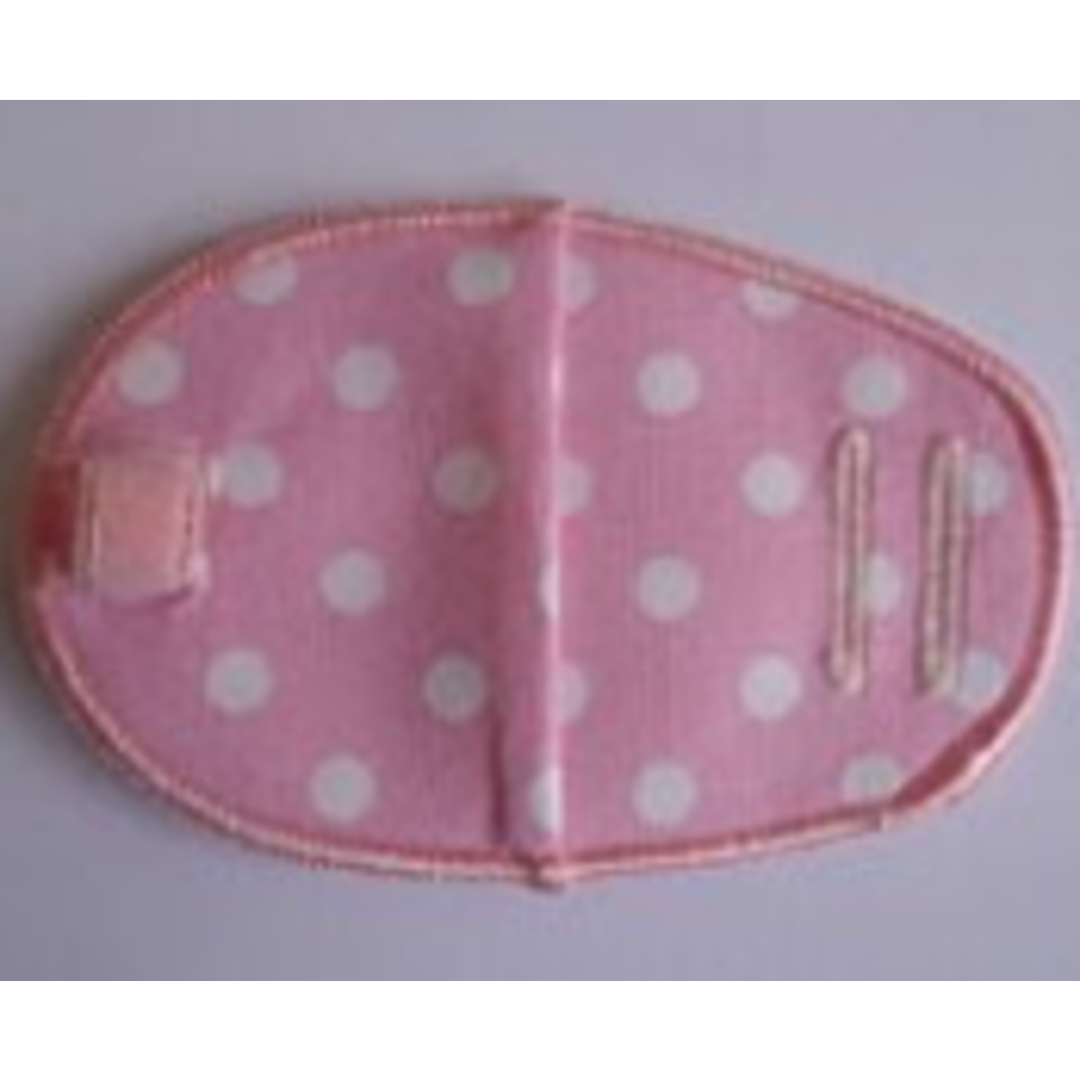 Cache oeil tissu Rose
