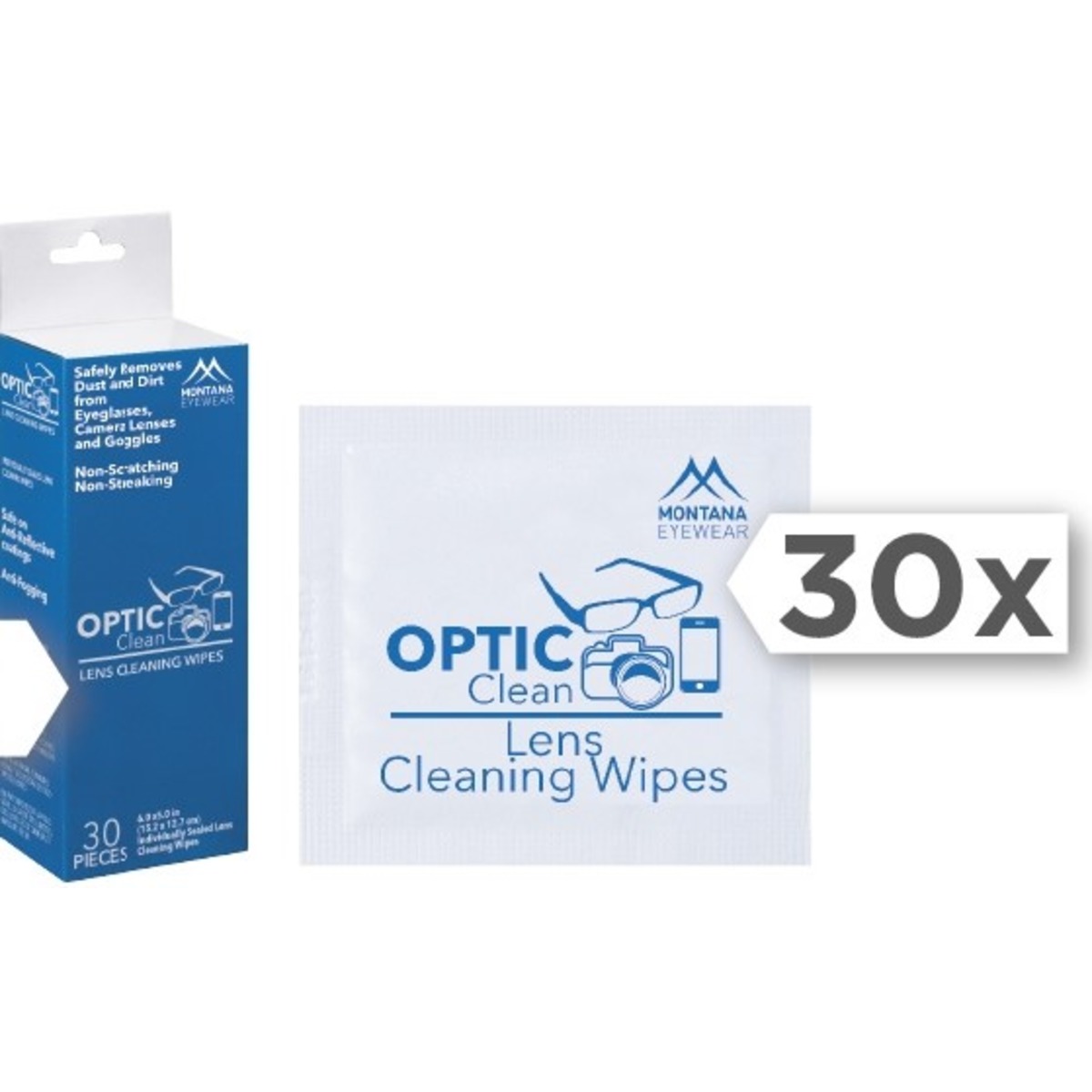 Boite de 30 lingettes nettoyantes