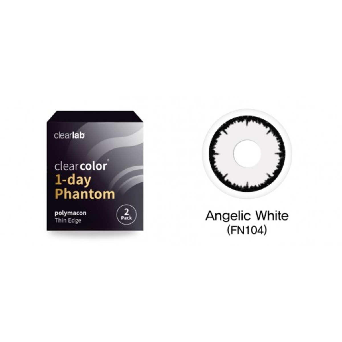 Lentilles de couleurs Angelic White