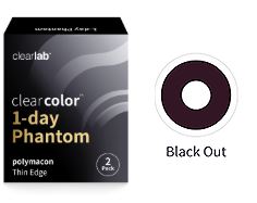 Lentilles de couleurs Black Out