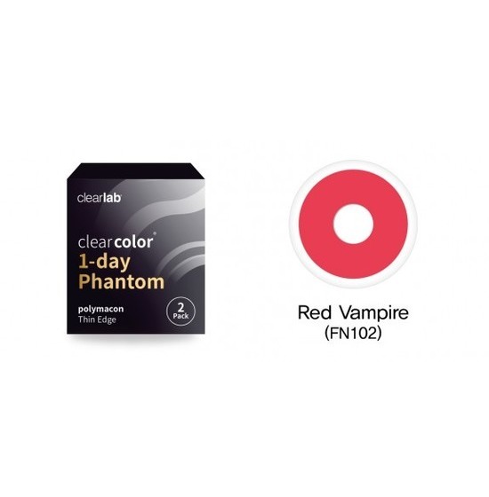 Lentilles de couleurs Red Vampire