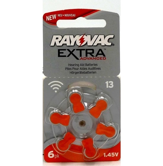 1 plaquette Rayovac Extra Advanced 13