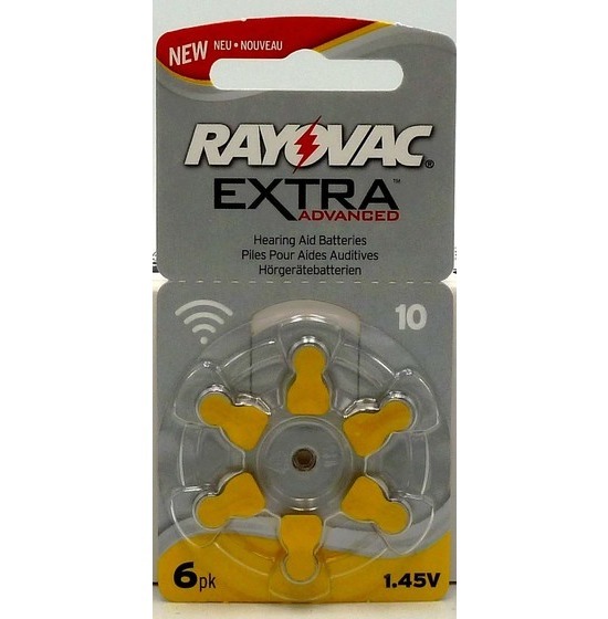 1 plaquette Rayovac Extra Advanced 10